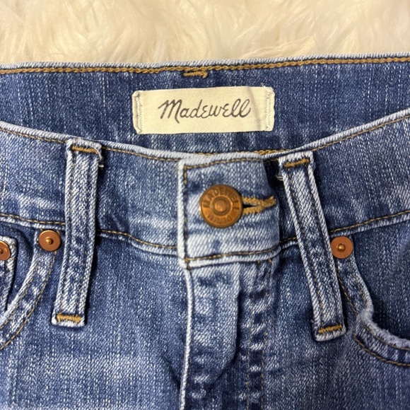 Madewell Women’s Classic Straight Jean Coldbrook Wash High Rise Size 26 - Picture 7 of 10